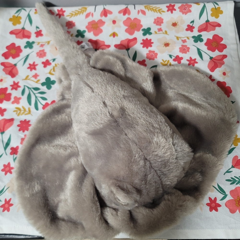 Gray stingray plush